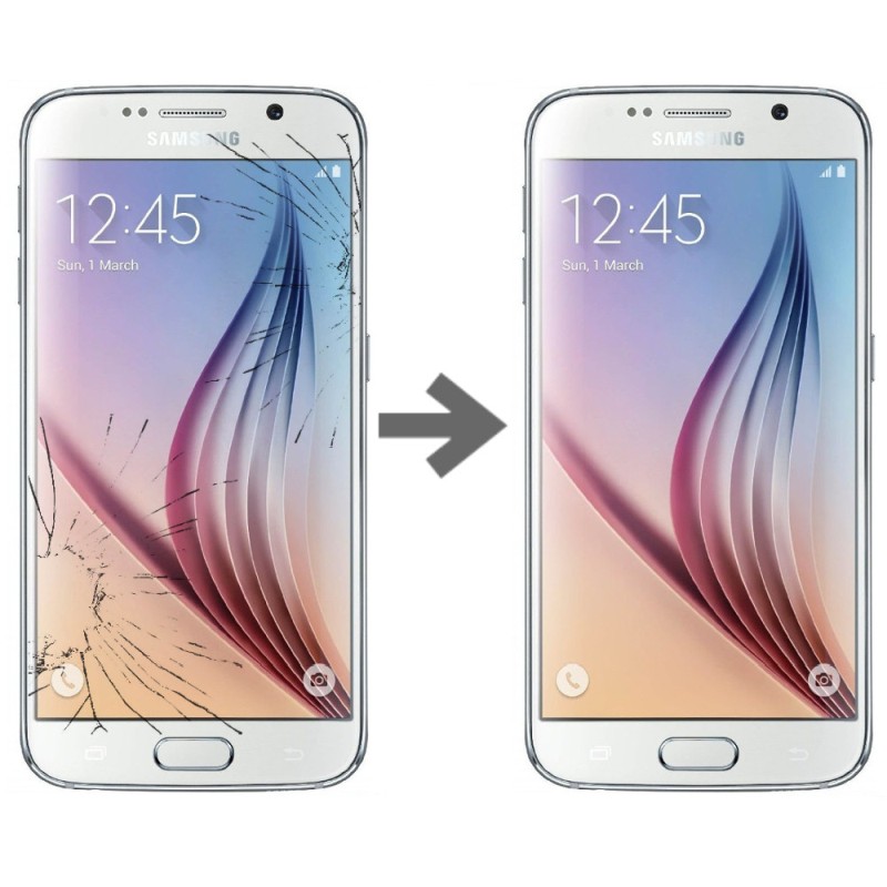Wymiana szybki w Samsung Galaxy S6