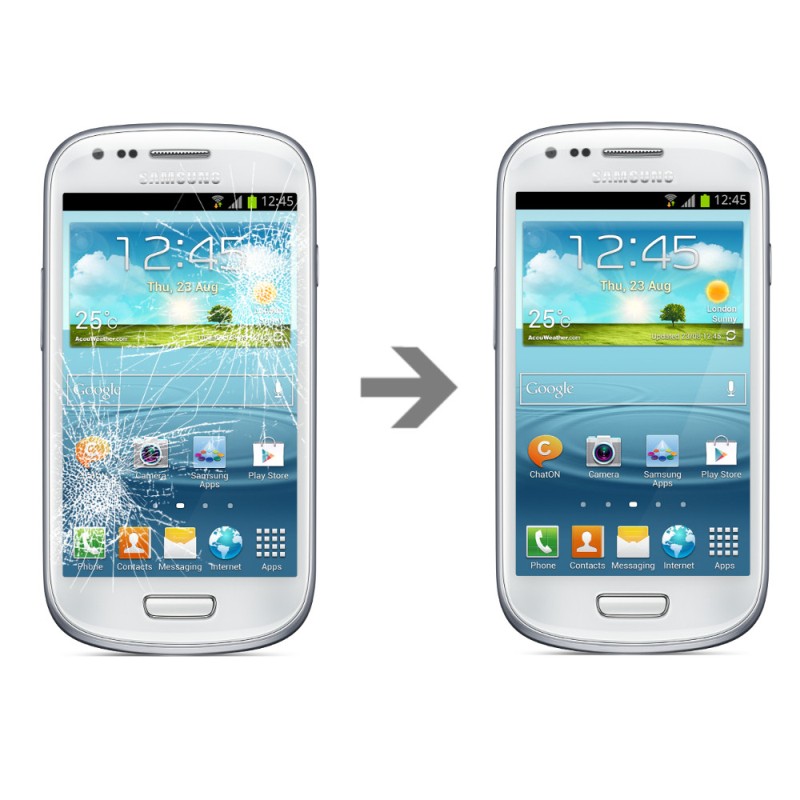 Wymiana szybki w Samsung Galaxy S3 mini