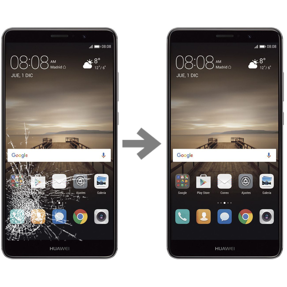 Wymiana szybki/dotyku w Huawei Mate 9