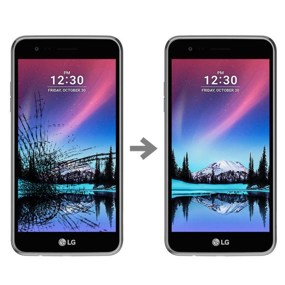 Wymiana szybki w LG K4 2017 (M160)