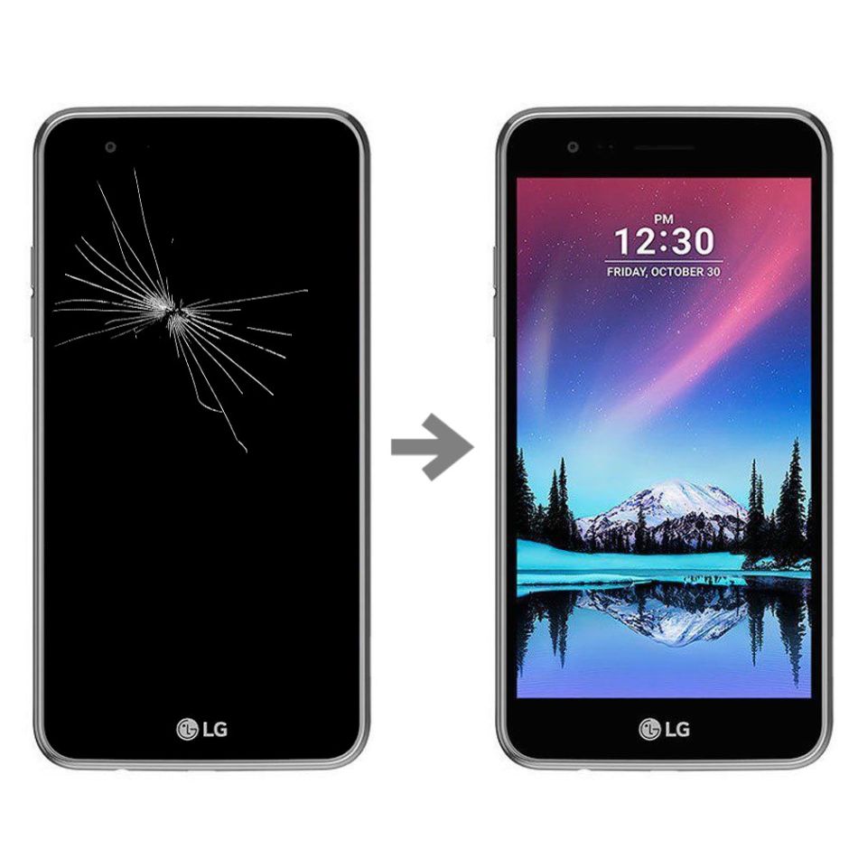 Wymiana wyświetlacza w LG K4 2017 (M160)