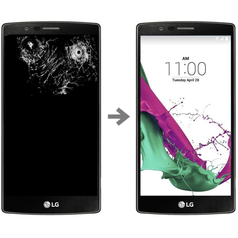 Wymiana wyświetlacza w LG G4C (H525)