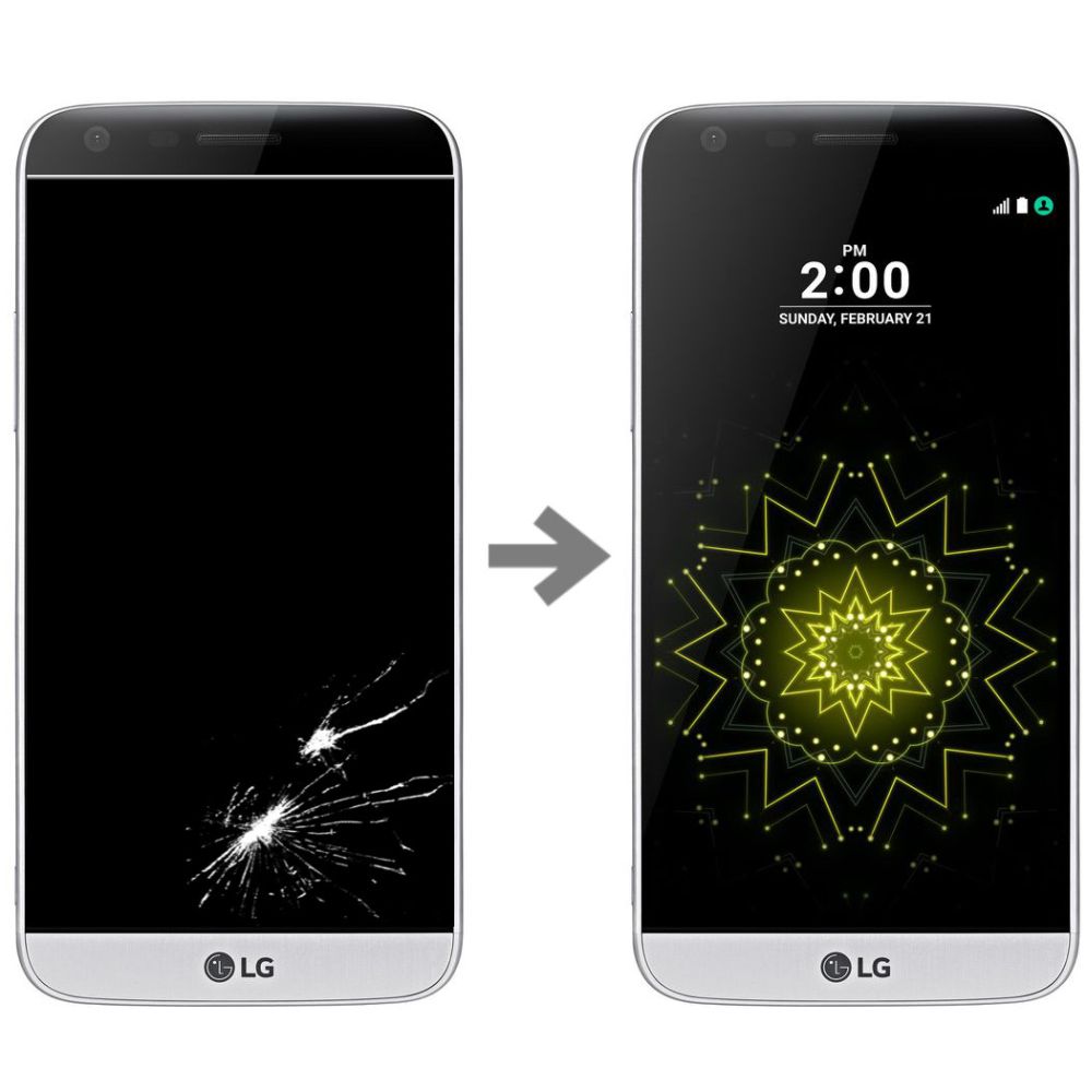 Wymiana wyświetlacza w LG G5 (H850)